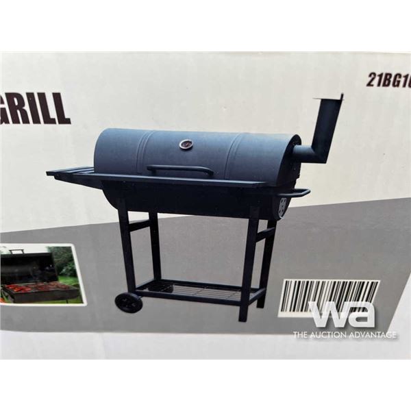 Charcoal Barrel BBQ Grill