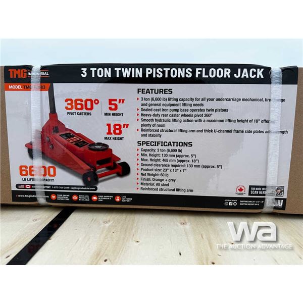 TMG 3 Ton Floor Jack