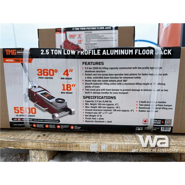 TMG 2.5 Ton Low Profile Floor Jack