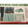 Image 4 : 20 X 10 FT. Walk In Metal Frame Greenhouse