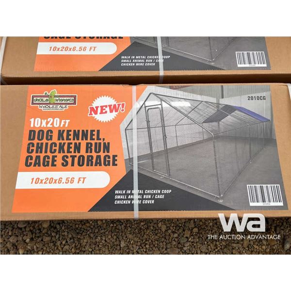 10X20 FT. Metal Dog Kennel