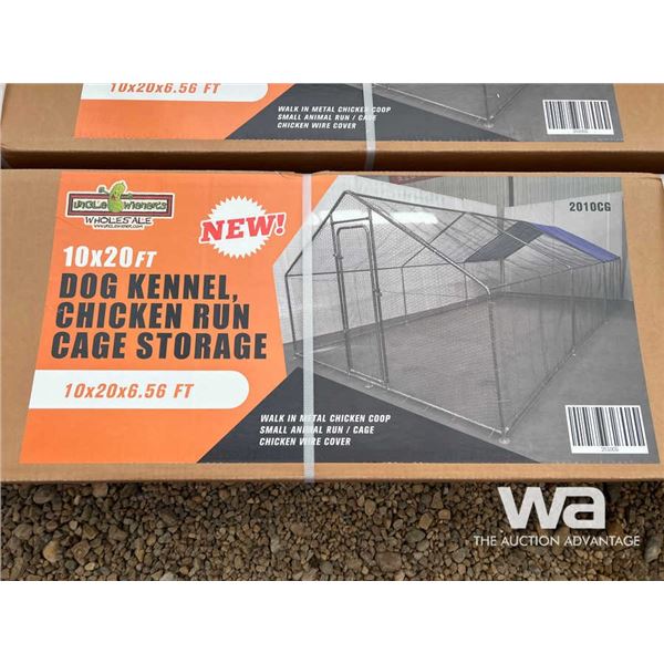 10X20 FT. Metal Dog Kennel