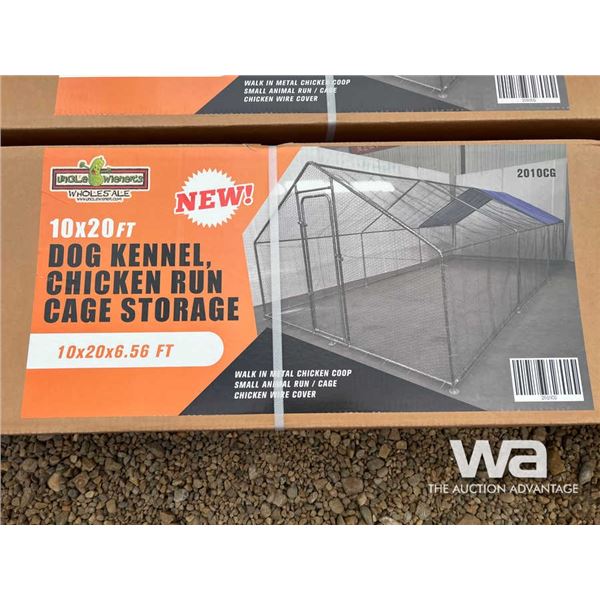 10X20 FT. Metal Dog Kennel