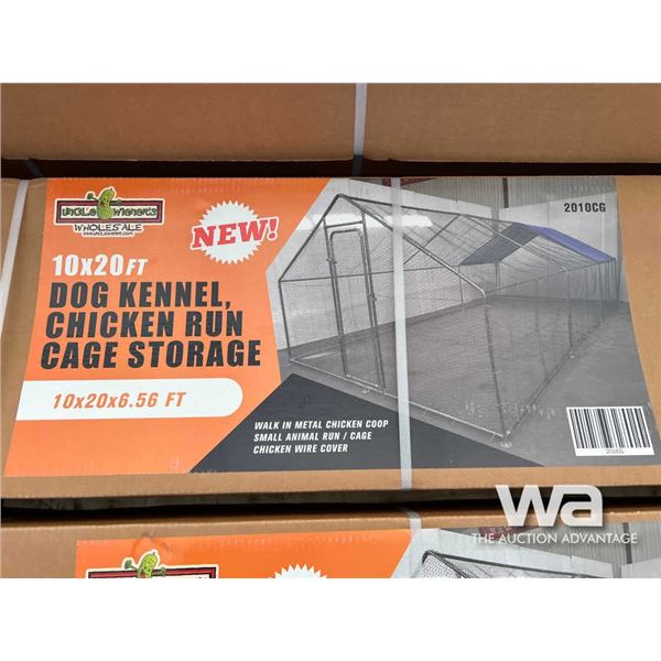 10X20 FT. Metal Dog Kennel