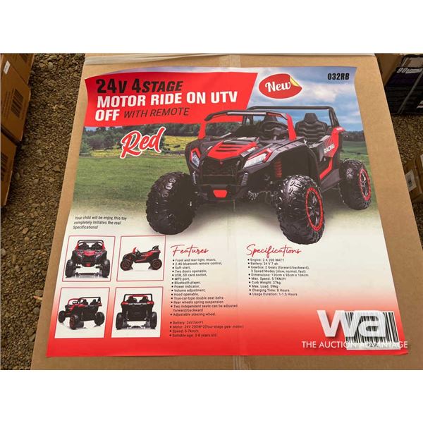 24V Ride On UTV
