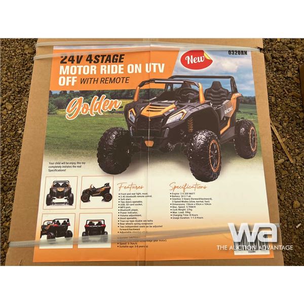 24V Ride On UTV