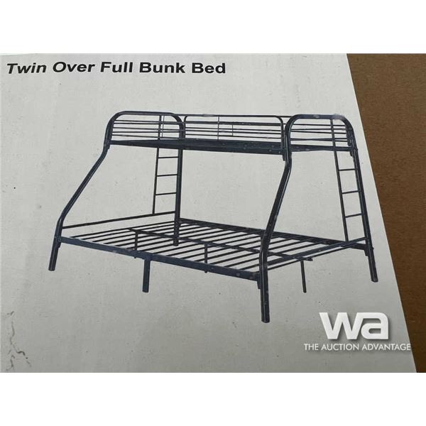Twin Over Full Metal Bunk Bed Frame