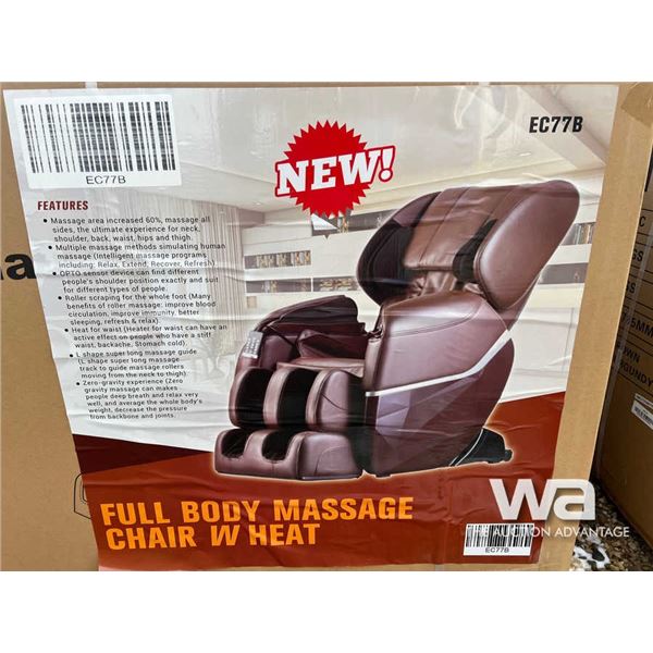 Brown Full Body Massage Chair