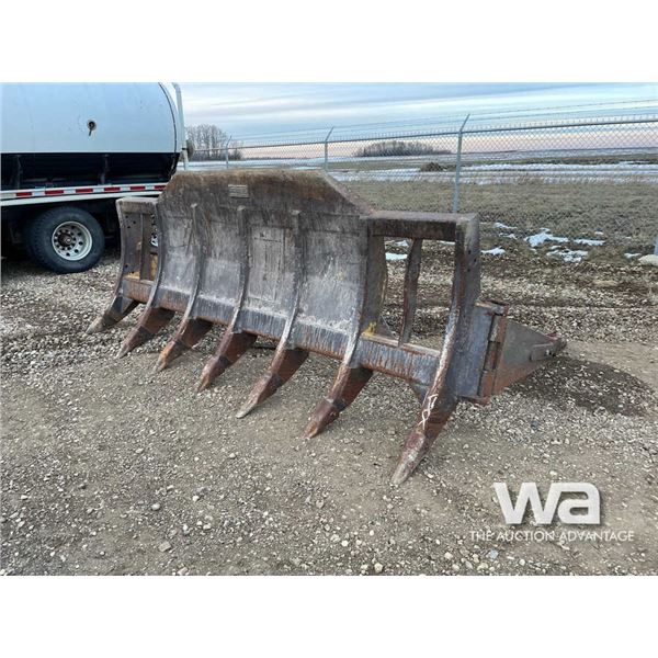 Finning D6 / D7 Adjustable Brush Rake