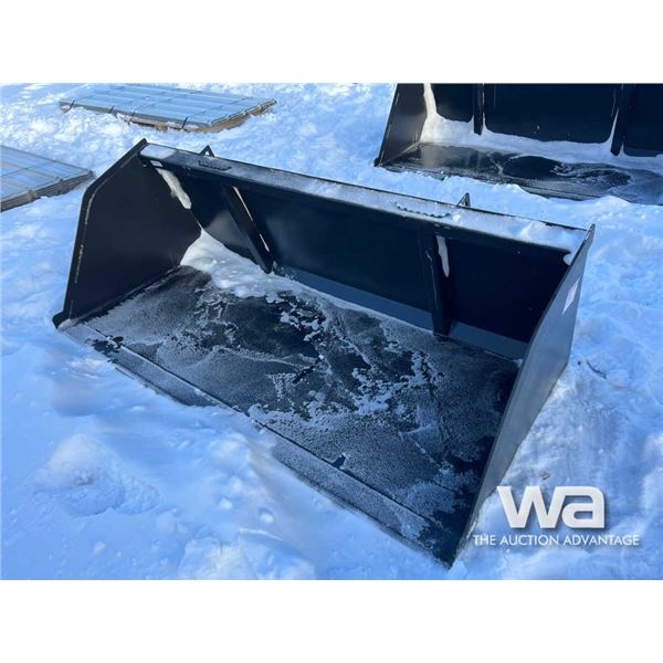 80 IN. Skid Steer Snow Bucket
