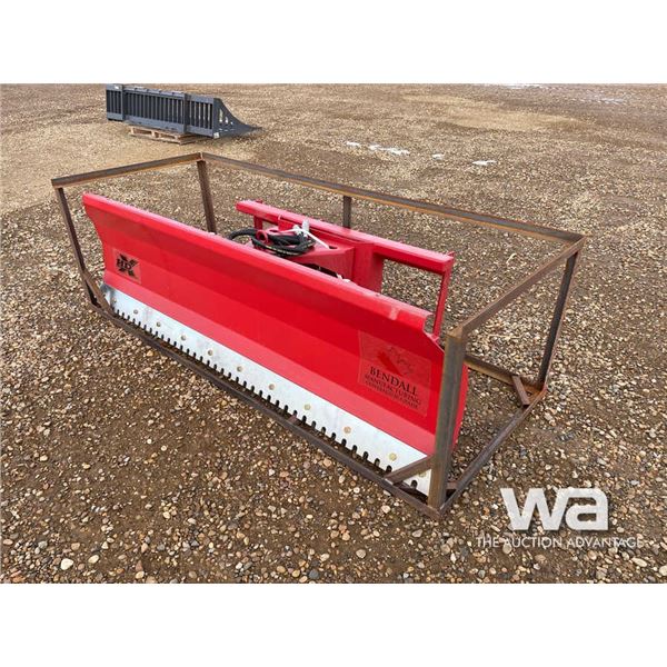 84 IN. Bendall Hydraulic Skid Steer Snow Blade