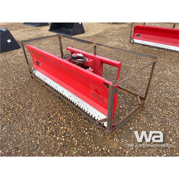 84 IN. Bendall Hydraulic Skid Steer Snow Blade