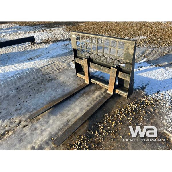 46 IN. Skid Steer Pallet Forks