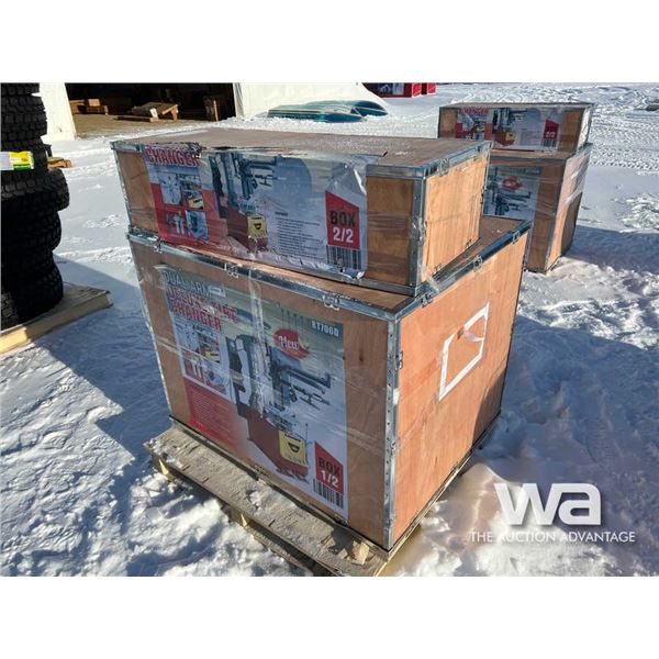 Deluxe Tire Changer with Dual Swing Arm Assist