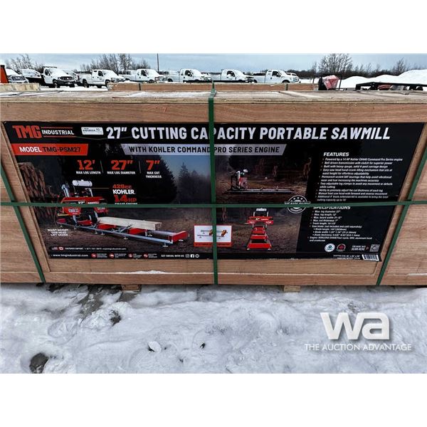 TMG-PSM27 TMG Industrial 27 IN. Portable Sawmill