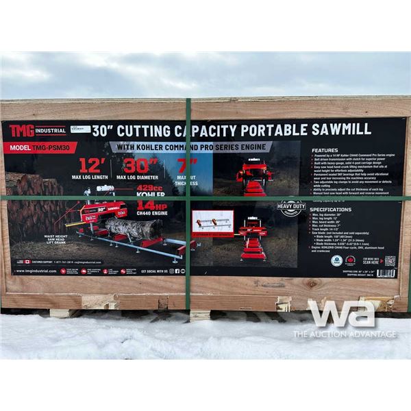 TMG 30 IN. Portable Sawmill