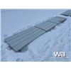 Image 2 : (50) 16 FT. White Steel Roofing