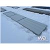 Image 3 : (50) 16 FT. White Steel Roofing