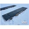 Image 2 : (50) 14 FT. Dark Grey Steel Roofing