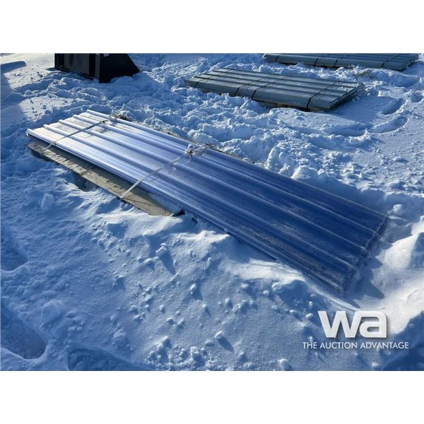 (25) 32 IN. X 12 FT. Clear Greenhouse Roofing