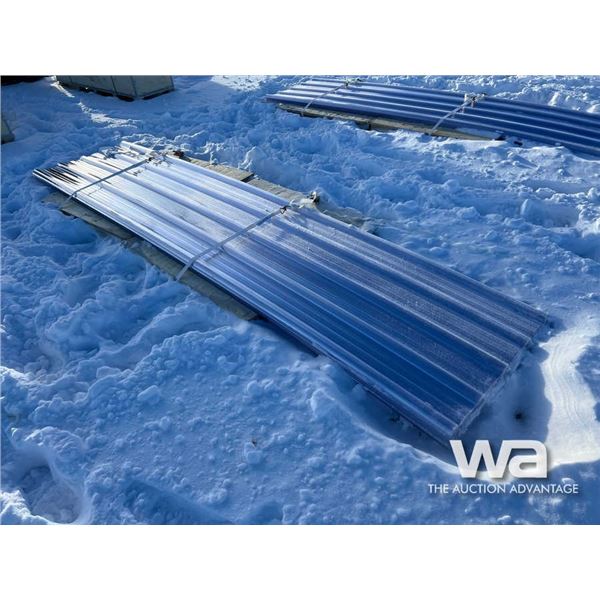 (25) 32 IN. X 12 FT. Clear Greenhouse Roofing