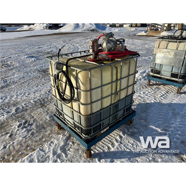 Oil Cart, 1,000 Litre Mobile 1 15W-40 Oil Tote