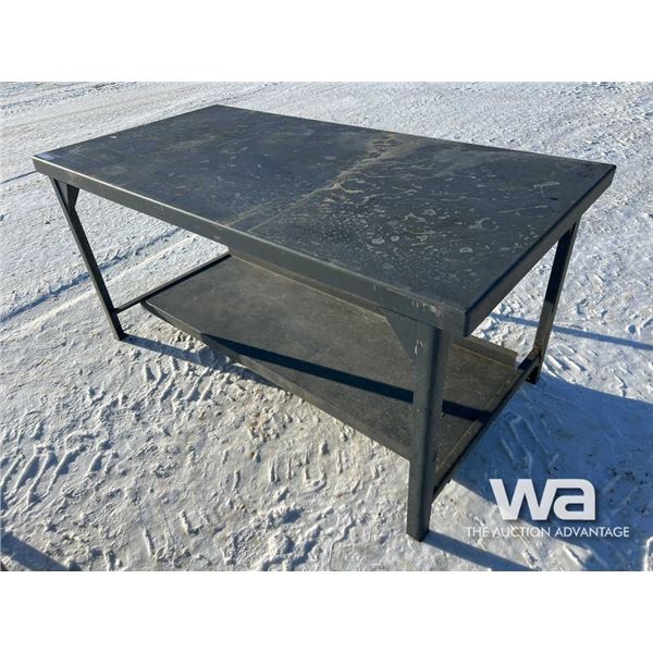 6X3 FT. Steel Work Bench