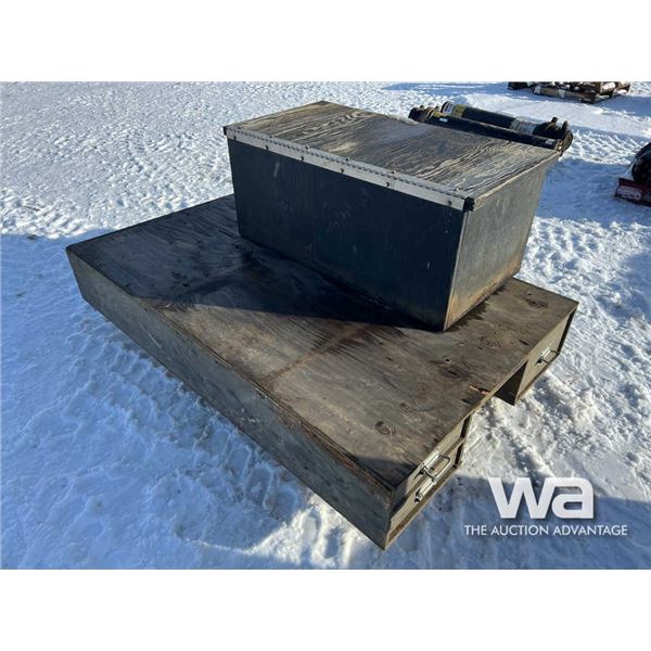 Wood Jockey Box & Rat Pack 75 IN. Tool Box