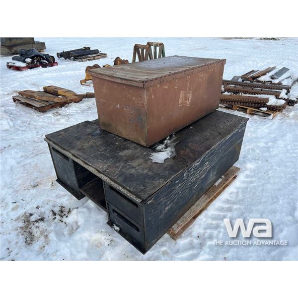 Wood Jockey Box & Rat Pack 62 IN. Tool Box