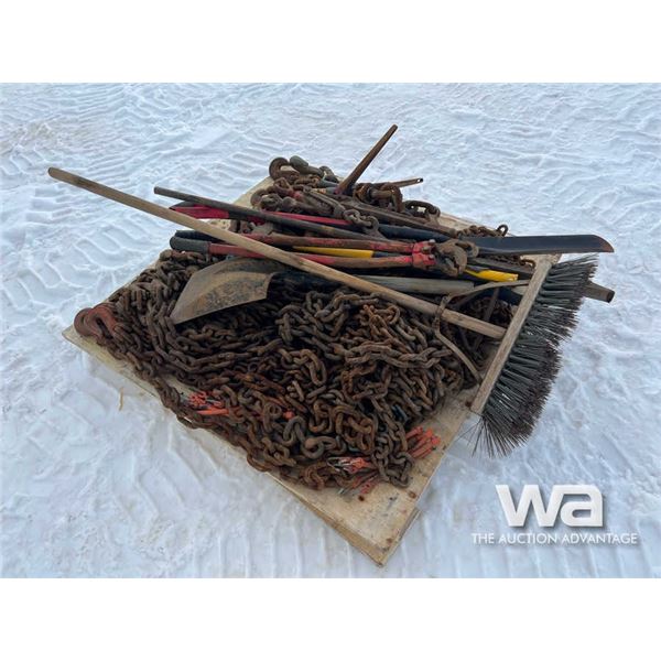 Pallet of Chains, Ratchet Boomers, Chain Plyers