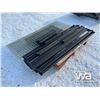 Image 4 : QTY Steel Shelving Cross Beams, Grating