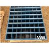 Image 5 : (2) (72) Hole Blue Bolt Bins & Contents