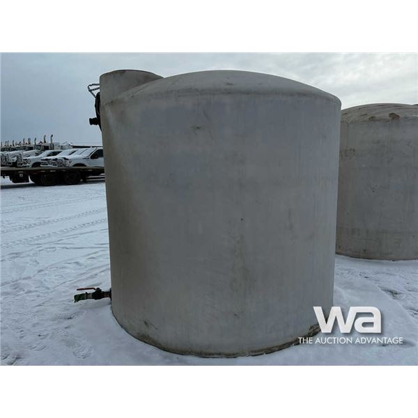 1,750 Gal. Poly Tank & Valve