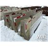 Image 7 : (3) Concrete Barriers