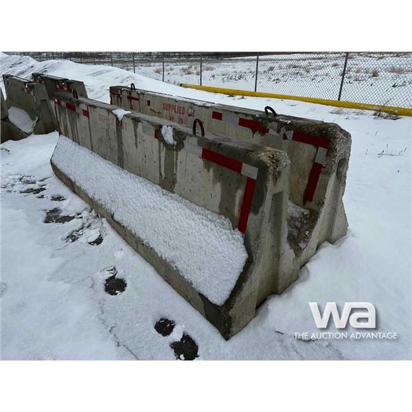 (2) Concrete Barriers