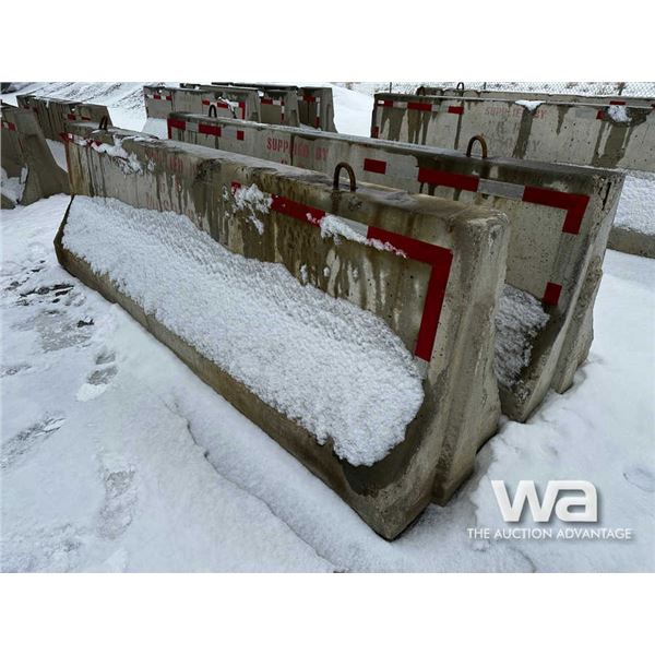 (2) Concrete Barriers