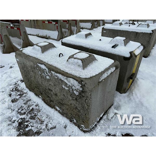 (2) Concrete Blocks