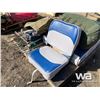 Image 4 : BOAT SEAT, (2) SLEEPING BAGS, RAKE, TENT