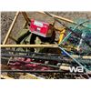 Image 4 : WAGON, FISHING RODS & TACKLE