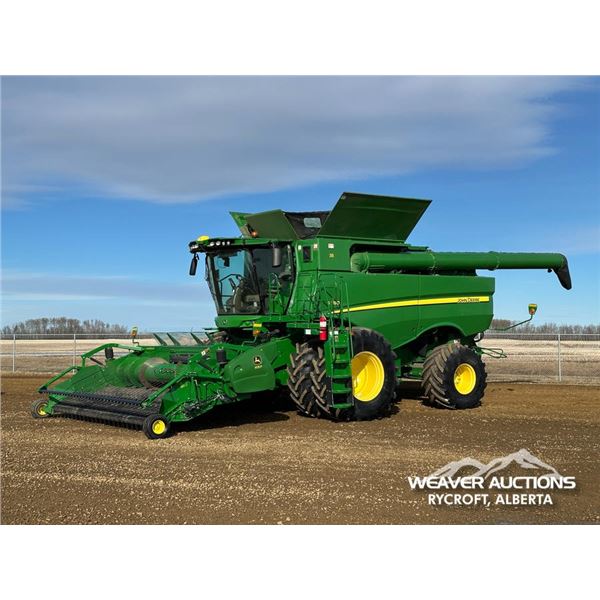 2019 JOHN DEERE S780 COMBINE HARVESTER