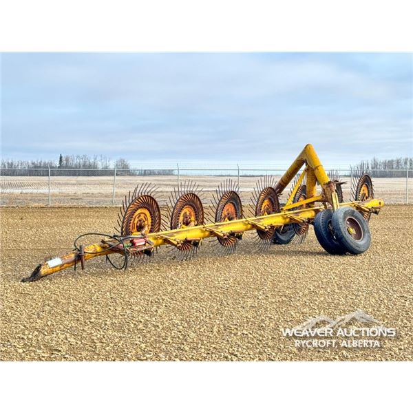 DIKA 7 WHEEL HYDRAULIC ROOT RAKE