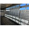 Image 20 : 2014 FEATHERLITE 20 FT T/A  ALUMINUM STOCK TRAILER