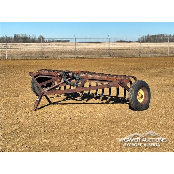 12 FT. HYDRAULIC ROOT DUMP RAKE