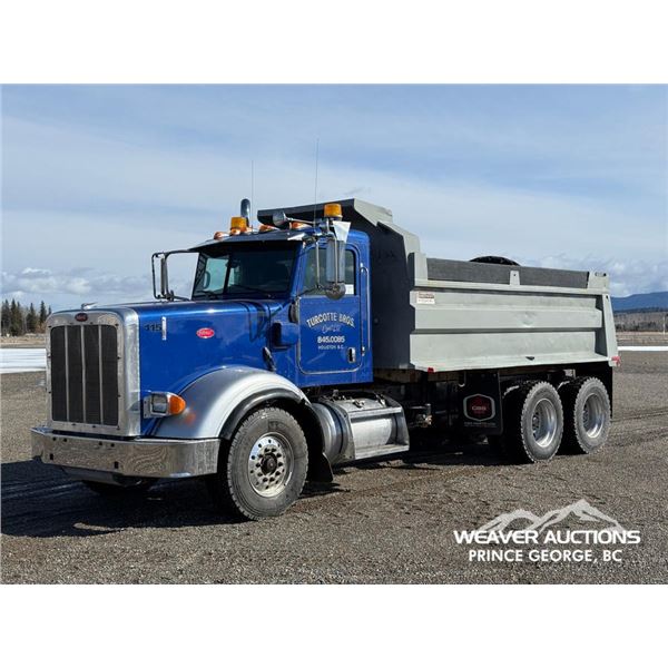 2014 PETERBILT 389 T/A DUMP TRUCK