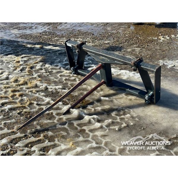 BALE SPEAR TO FIT KUBOTA TRACTOR