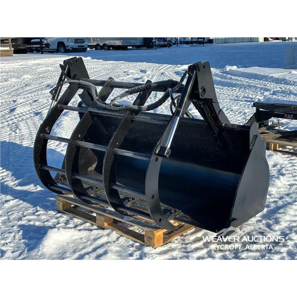 68 IN. HYDRAULIC SKID STEER GRAPPLE BUCKET