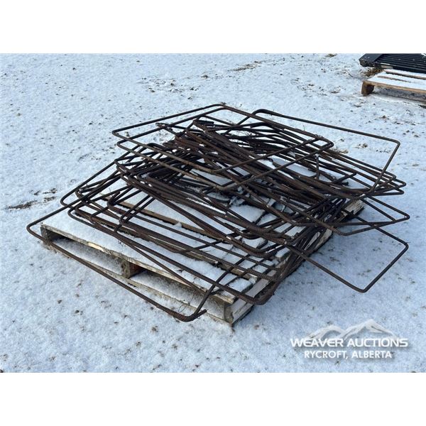 QTY OF REBAR SQUARES