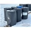 Image 4 : (6) 45 GAL. PLASTIC DRUMS