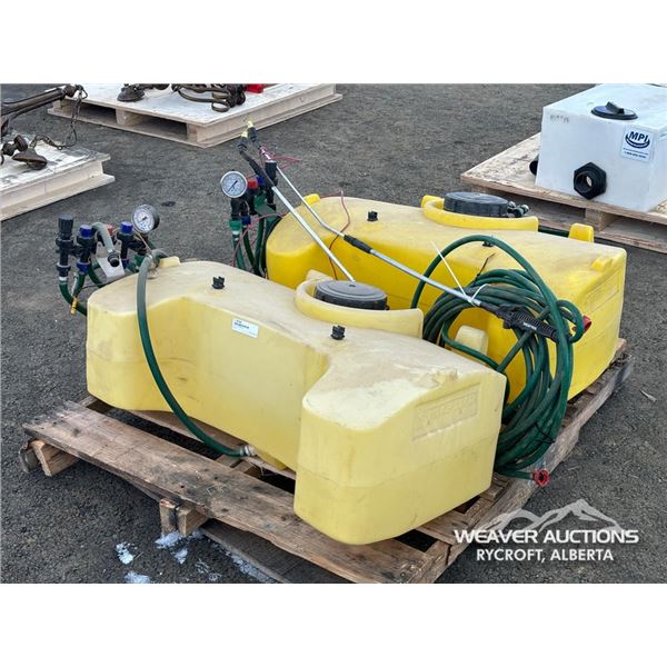 (2) ATV SPRAYERS