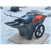 Image 3 : RUBBERMAID WHEEL BARROW W/ FERTILIZER SPREADER